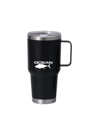 Alta Calidad Vaso isotérmico con asa 30oz/900ml Negro