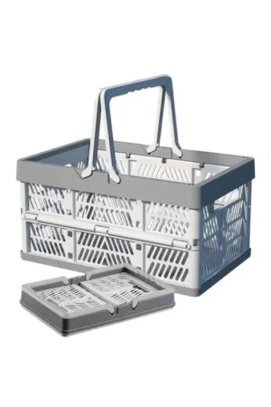 Caja plegable multiuso con asa 28L 44.5x32x25.8cm Promoción Exclusiva