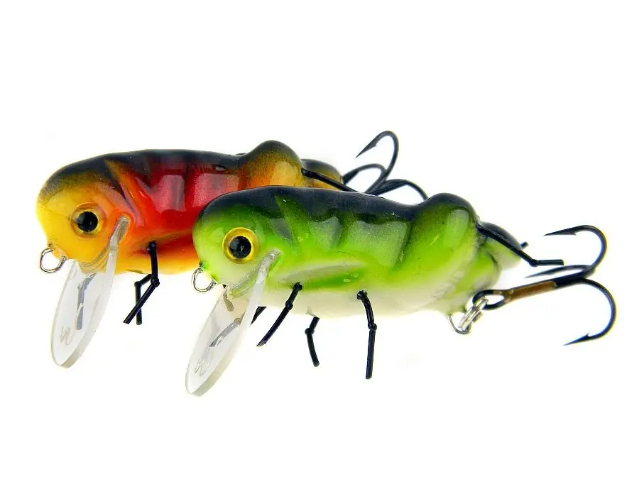 Devolución Gratuita Señuelo de superficie Microbait Saltamontes