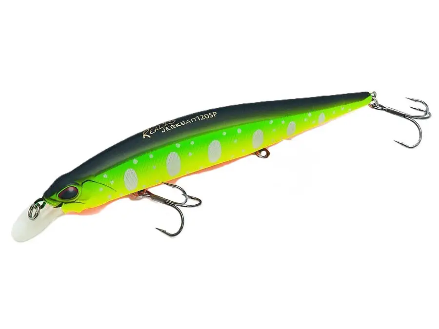 DUO Realis Jerkbait 120SP – Jerkbait Suspendido 120mm Solo Por Tiempo Limitado