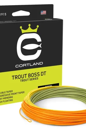 Directo De Fábrica Cortland Líneas Trout Boss DT Double Taper Trout Series Trout Series Floating