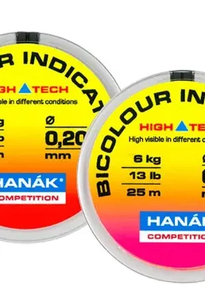 Hanak Monofilamentos Bicolour indicator fluo line Ordena Ya