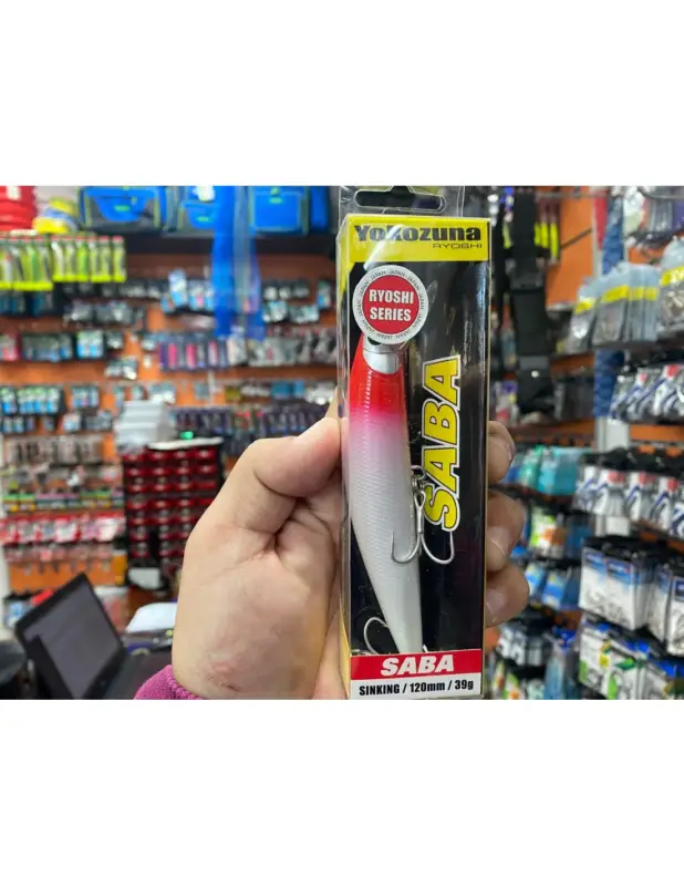 Compra Ahora SEÑUELO YOKOZUNA SABA 120 MM - 39 GR - A115R