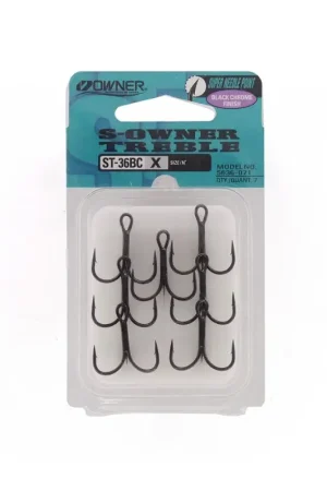 Mejor Precio ANZUELOS TRIPLES ST-36BC DE OWNER