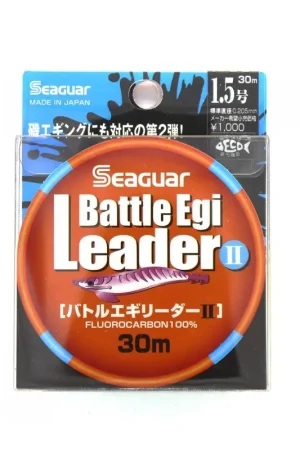 Rebajas FLUOROCARBON SEAGUARD BATTLE EGI LEADER 30 M.