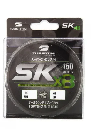Comprar En Línea LINEA TRENZADA TUBERTINI SK X8 DARK GREEN 150 M