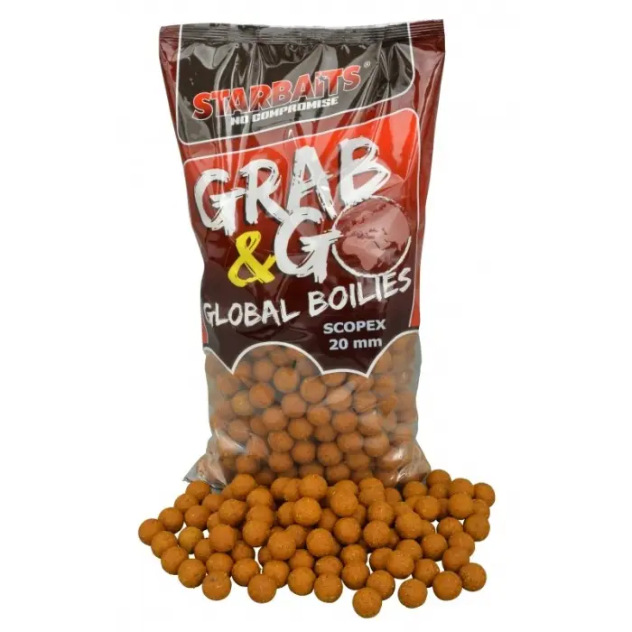 Boilies Starbaits G&G Global boilies 2,5kg - MEGA FISH 20MM Promoción Exclusiva