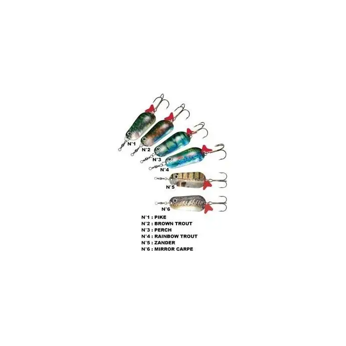 Gran Oferta Cucharilla De Pesca Ondulante Super Natural Blinker 6 gr / 32 mm Dam